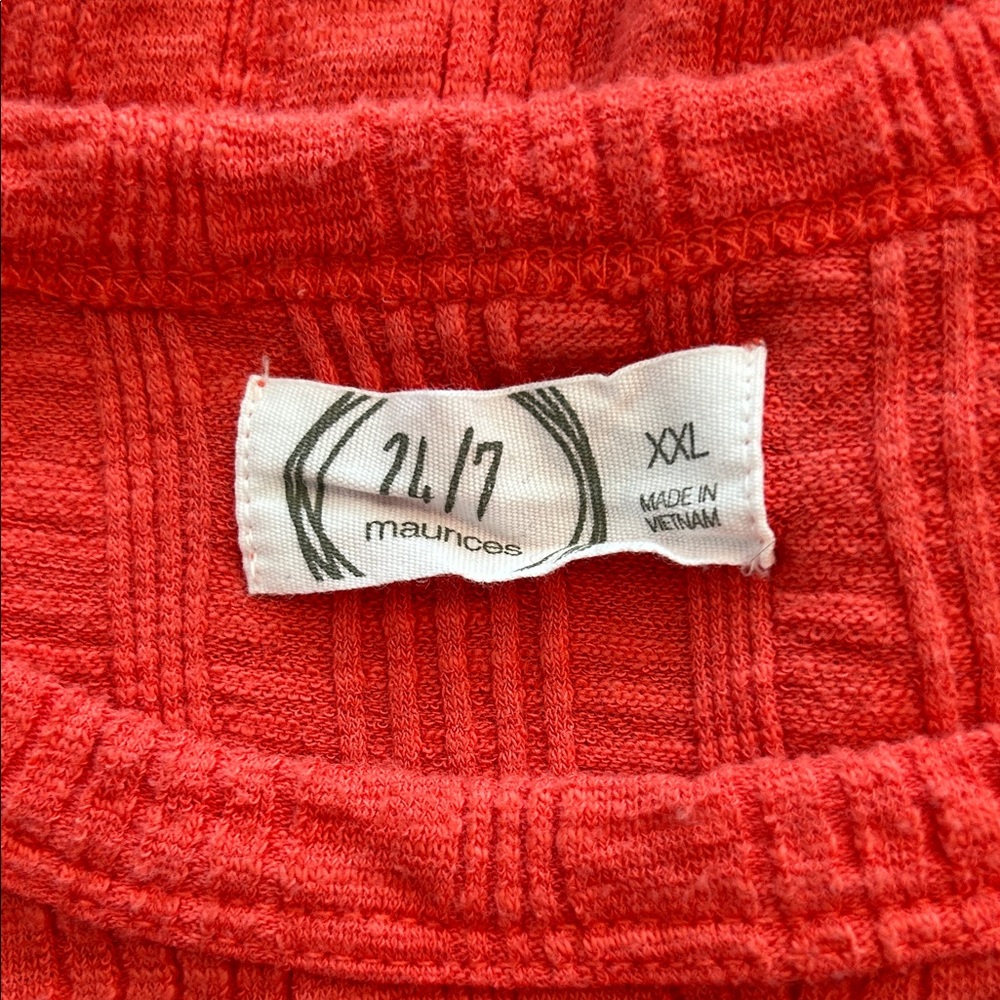 Maurices Ribbed Tank Top - Picture 2 of 9